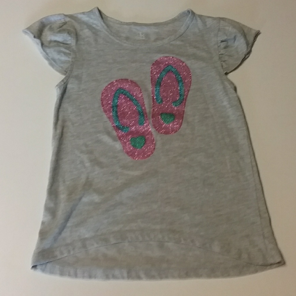 JK girls Flip Flop hi-low top